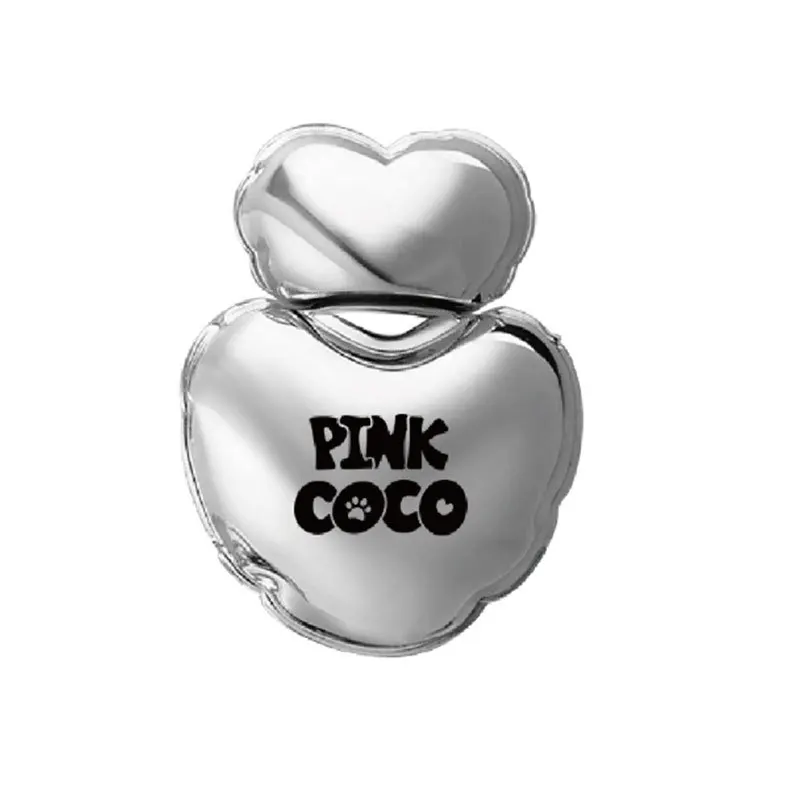 PINK COCO Heart Glassy Lip Gloss | Jelly Plumping & Shiny Moisturizing, Mirror Finish Long Lasting for Valentine's & Date Nights