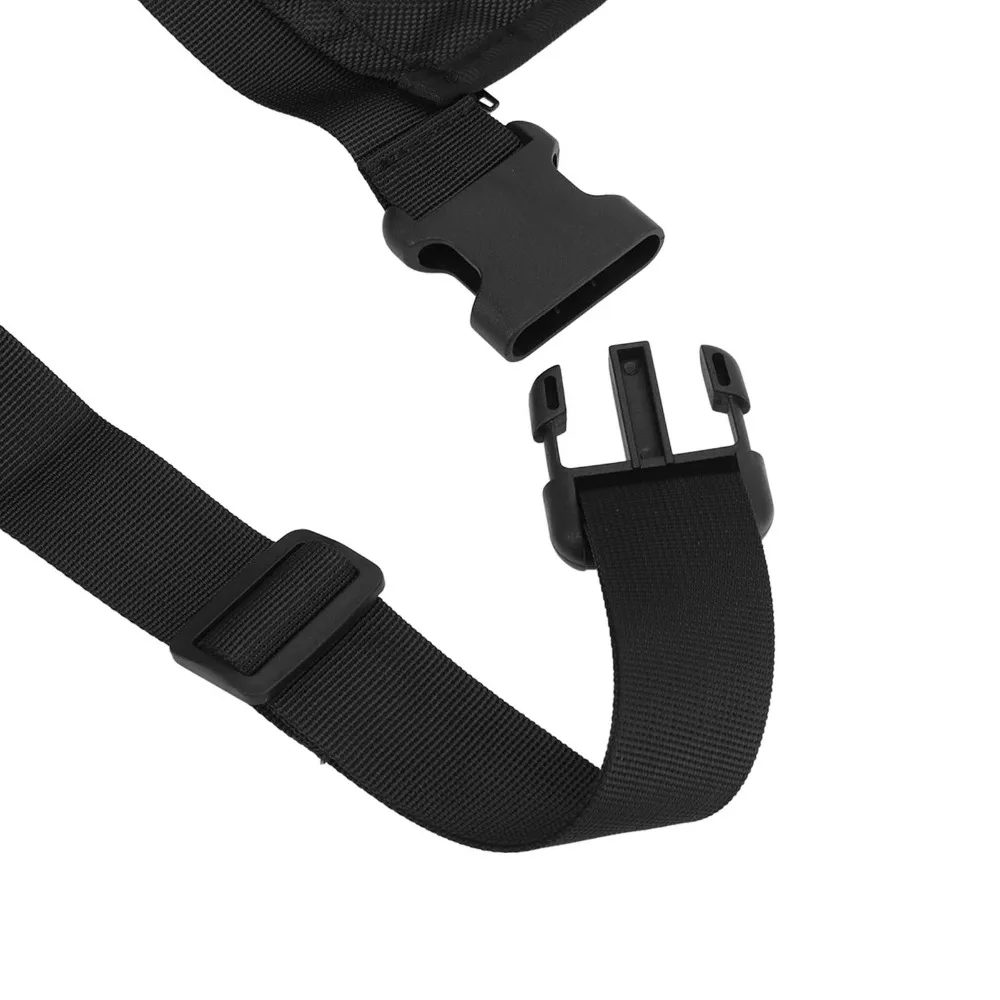 

Tennis Accessories Polyester Tennis Ball Holder Mesh Black Ball Waist Pouch Adjustable Waist Belt Mesh Waist Bag Outdoor