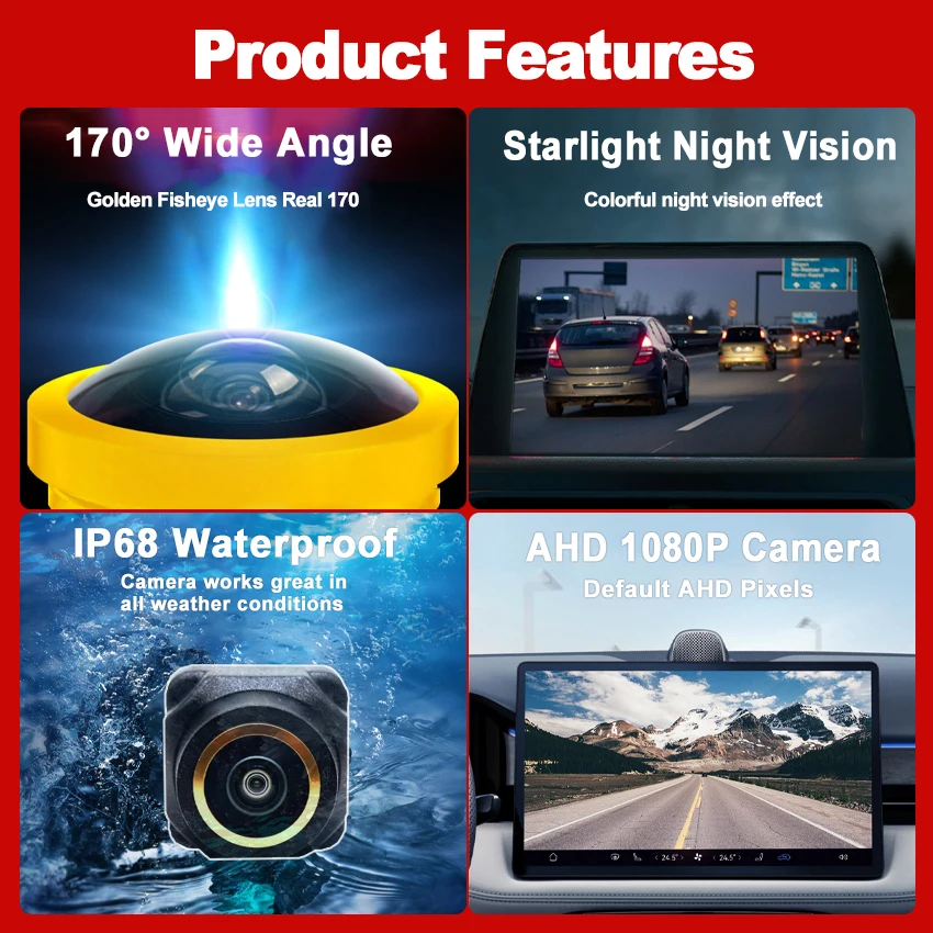 CCD Car Front View Parking Camera Logo Mark Camera For BMW X1 E84 2013 2014 FULL HD Night Vision Waterproof Car Front camera - Image 6