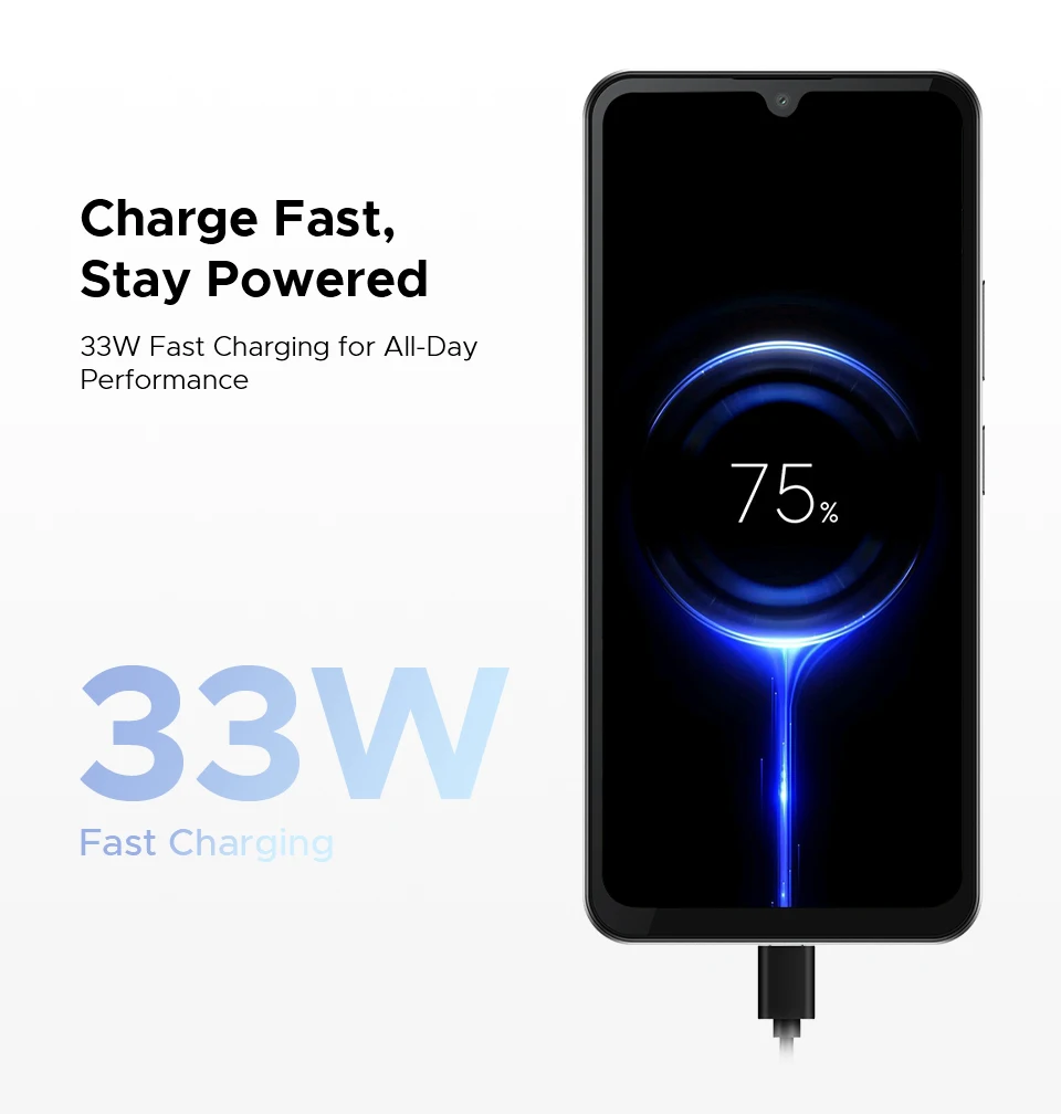 DOOGEE M30 Ai Smartphone 6.88" IP68 Waterproof Android 16 8000mAh Battery 48GB RAM (6+42) 256GB ROM 64MP Camera Widevine L1 Google Pay Supports with 135dB Large Amplitude Speaker