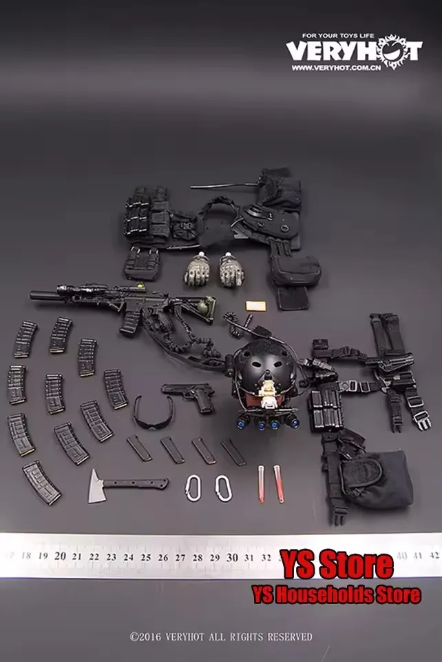 1/6 CQB Soldier Action Figure 12 PVC Model