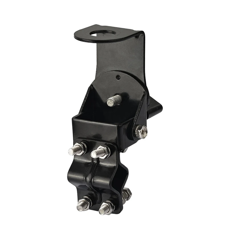 1 Stuks Voertuig Cb Mobiele Radio Antenne Spiegel Mount Bumper Dakdrager Zwart Metaal Voor Auto Truck Cb Radio Vhf Uhf