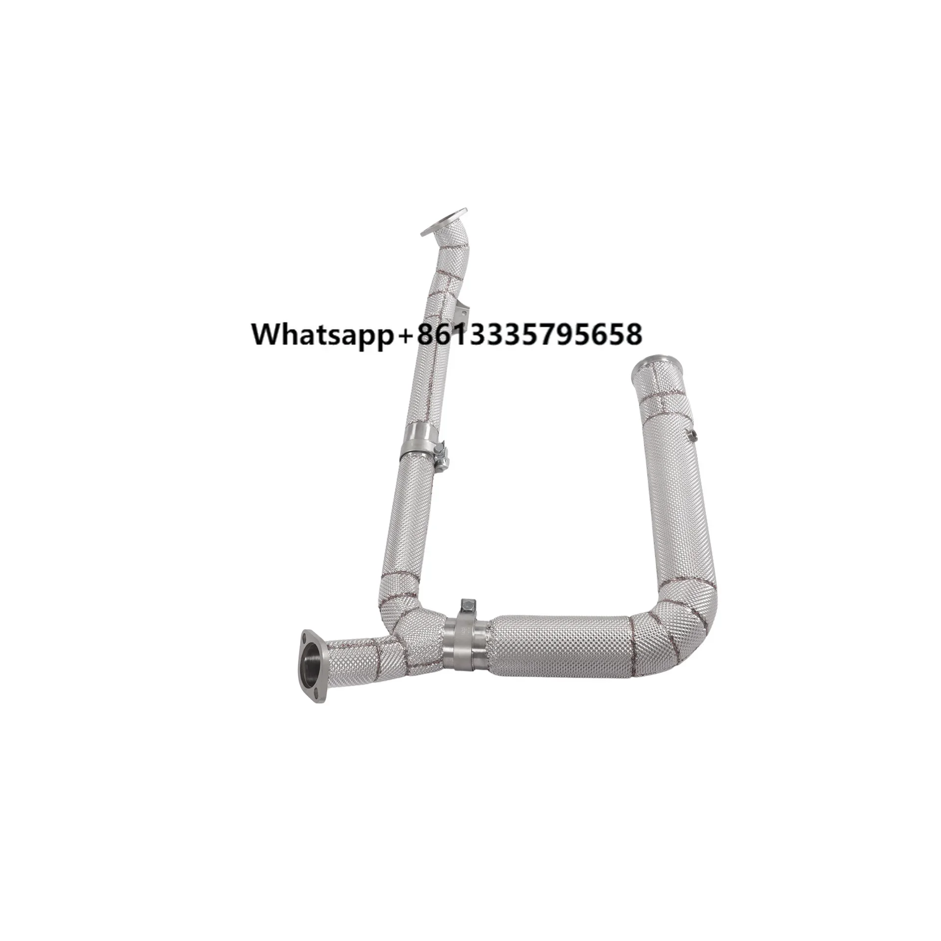 

YT Stainless Steel Catalytic Exhaust Pipe for PORSCHE 718 2.0T 2.5T Car Exhaust System with Heat Shield