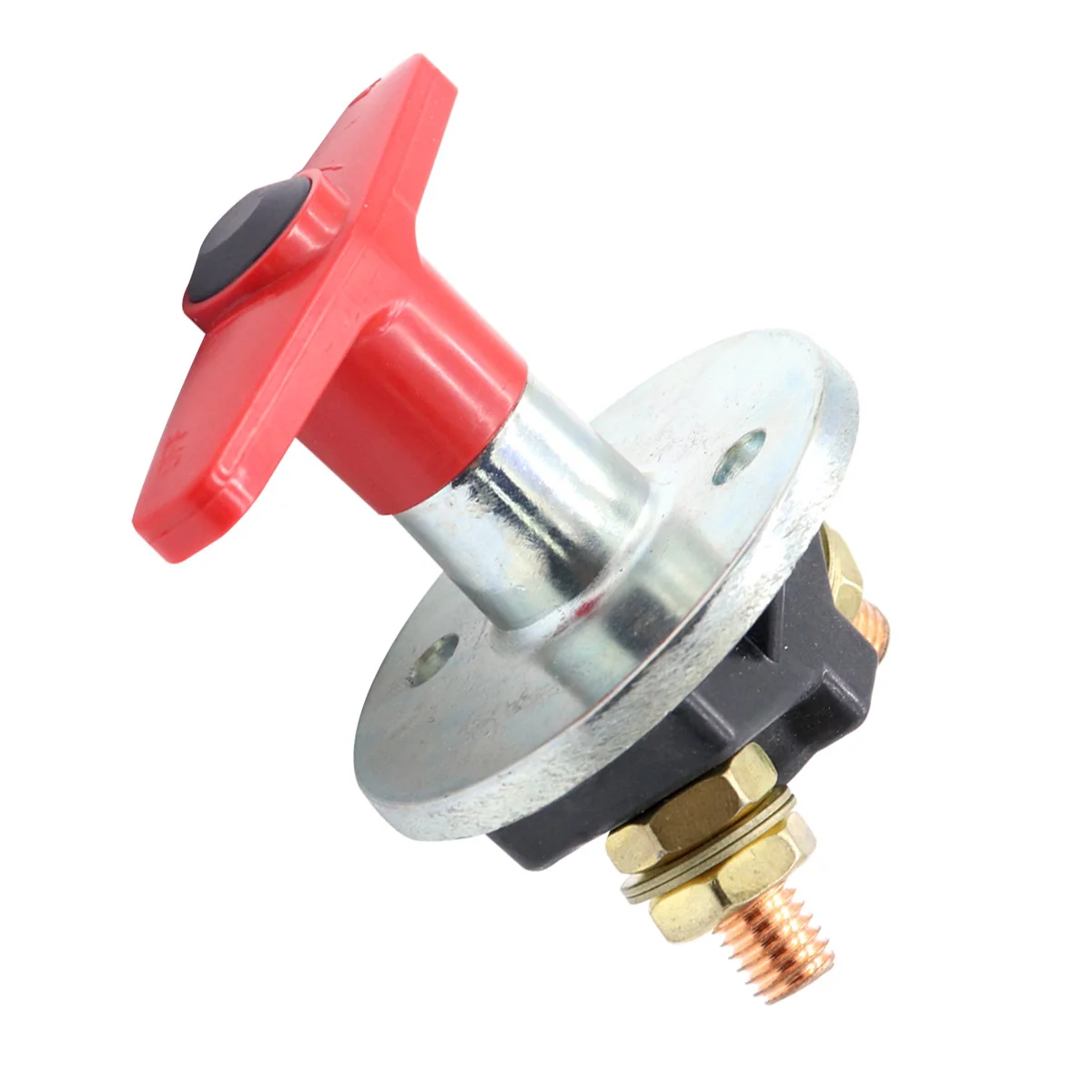 

150A 12/24V Heavy Duty Copper Terminal Isolator Switch For Car Vehicle Marine Commercial Use M10 Thread Cut Off