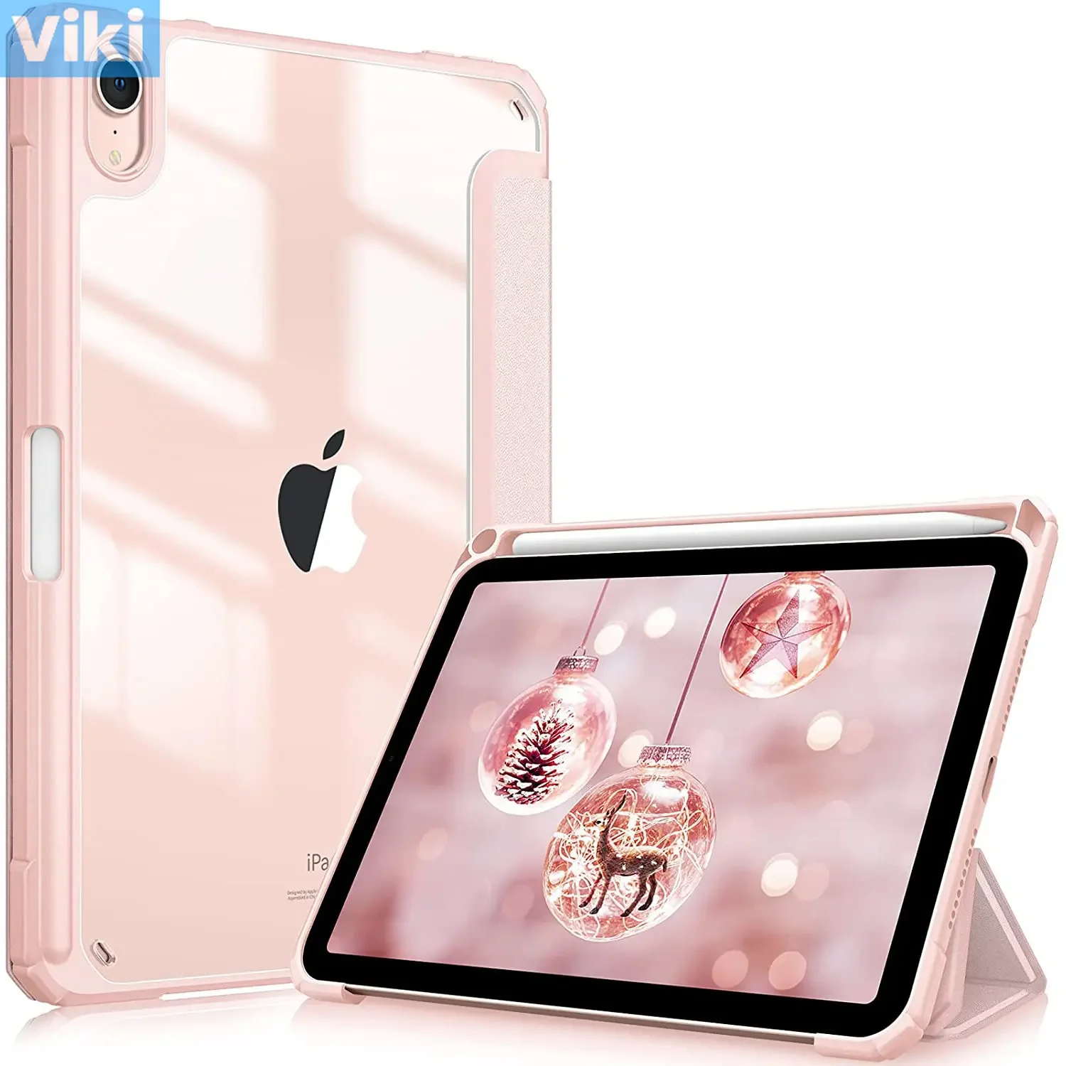 حافظة لجهاز iPad Pro 11 2018-2022 لجهاز iPad Air 4 Air 5 10.9 iPad 10th 10.2 7th 8th 9th حافظة 2022 حافظة جلدية من السيليكون الخفيف