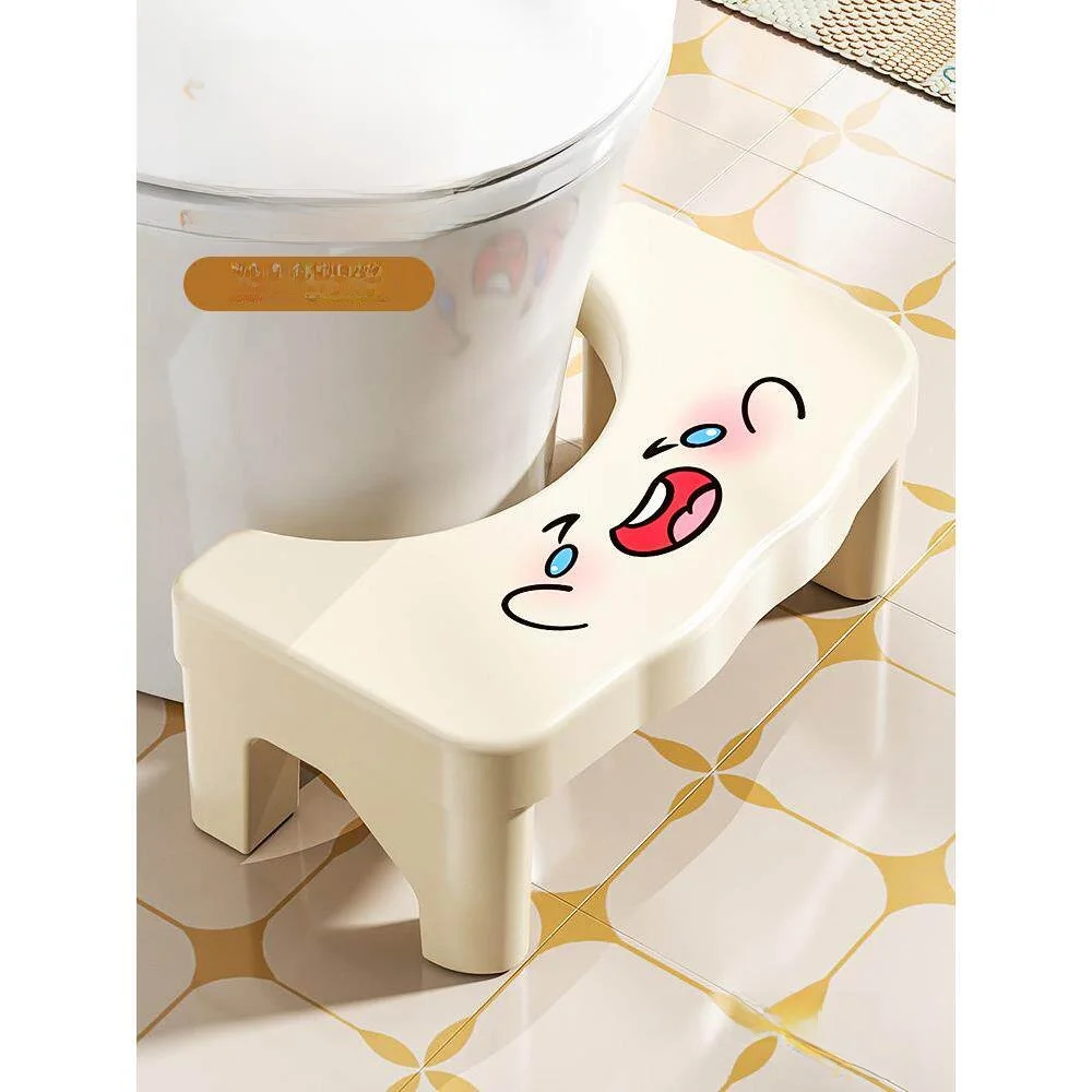 thickened-toilet-cushion-footrest-children's-anti-slip-durable-adult-bathroom-stool-home-storage-organizer-modern-simple