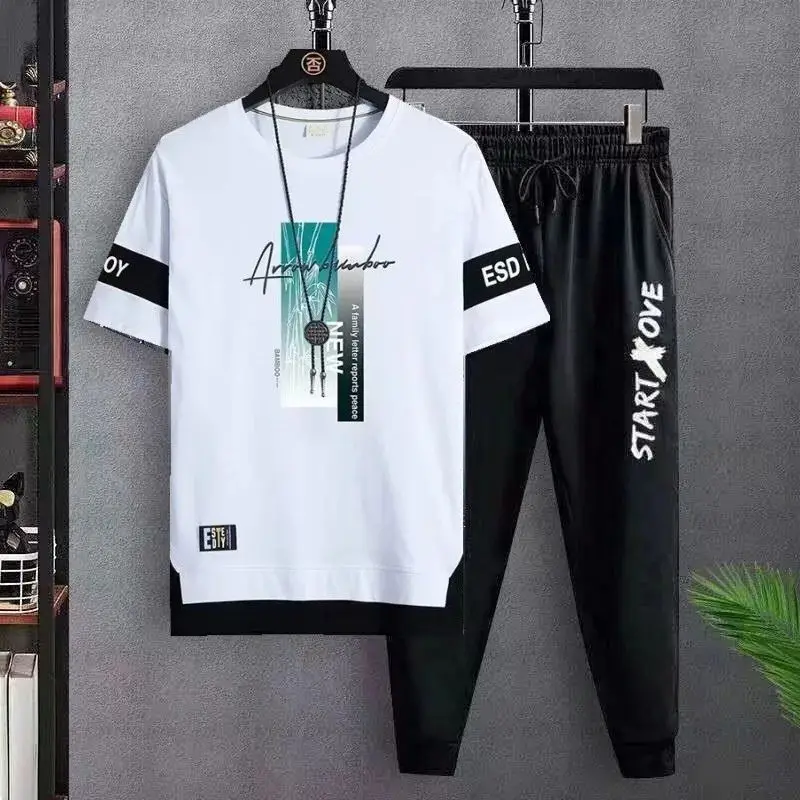 

Youth Men's Faion Casual Slim Fit round Ne Set Versatile Sli Workwear Autumn Collection Special Wide Fit