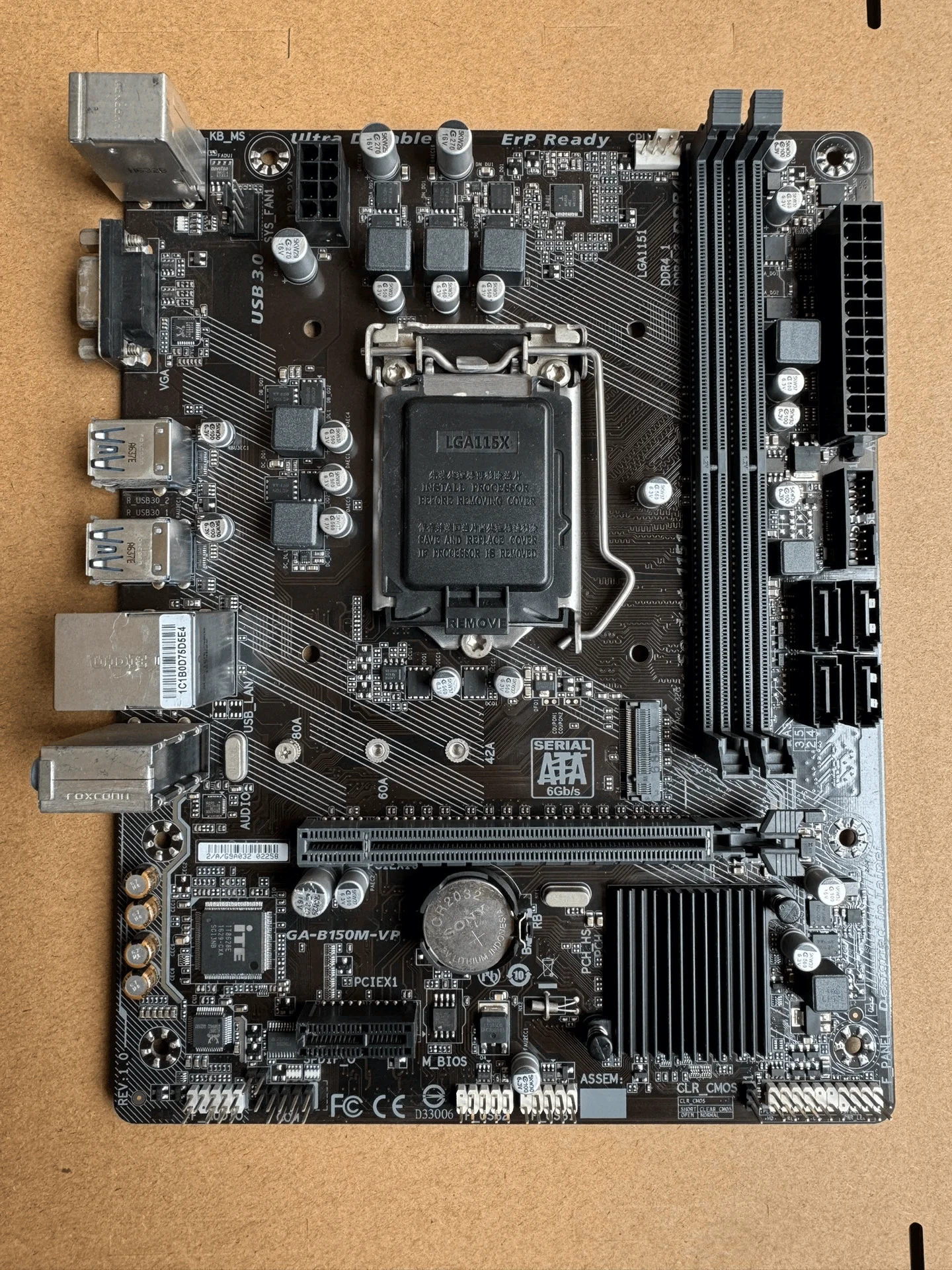 For Gigabyte GA-B150M-VP Desktop Motherboard B150M VP LGA 1151 DDR4 Mainboard 100% Tested OK Fully Work