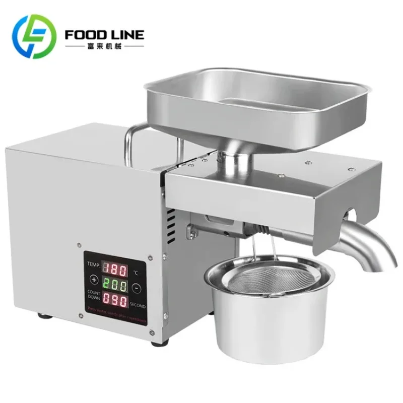 Customized High Efficiency Peanut Oil Press Machine Nut Oil Extractor & Nut Butter Press Processing Equipment