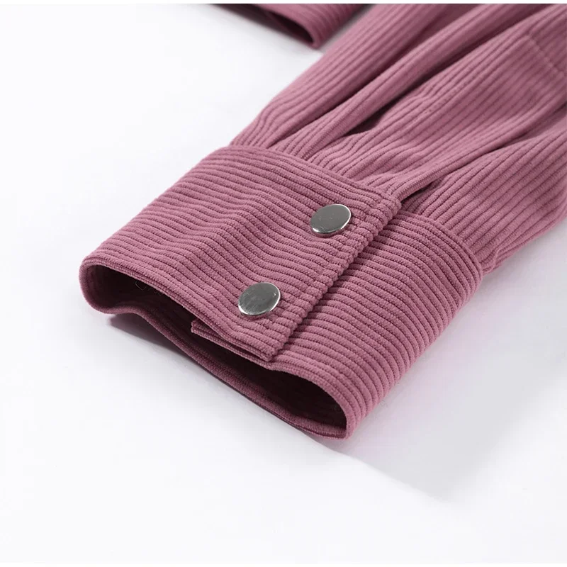 Damen Spitzen-Blazer-Jacke mit V-Ausschnitt, langen Ärmeln und Schnürung an der Taille, kurzer Mantel, Herbst 2026, High-Street-Oberbekleidung – Detail 17