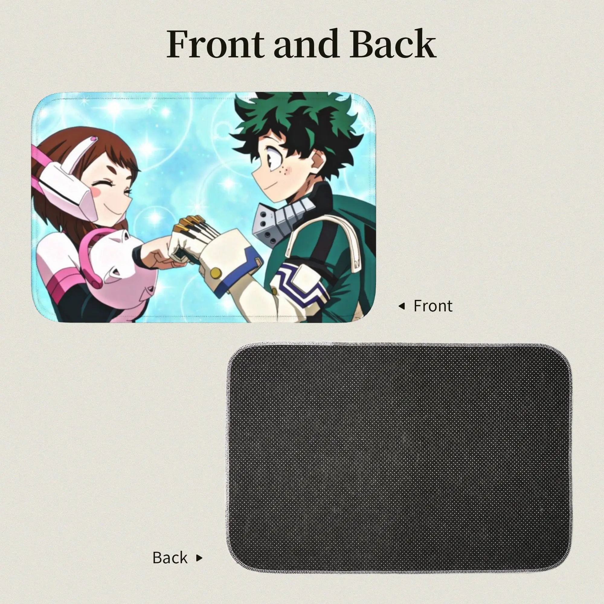 My Hero Academias Floor Door Kitchen Bathroom Mat Anti-Slip Outdoor  Doormat Garden Living Room Entrance Rug Carpet Footpad