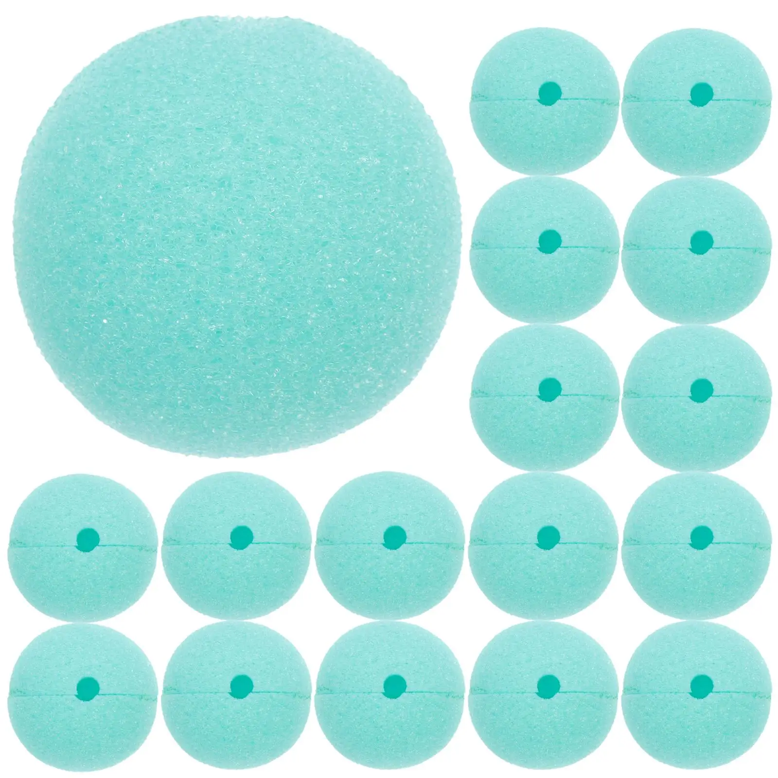 

15pcs Sponge Reindeer Clown Nose for Clown Nose Costume Party Carnival Accessories Prop Cosplay