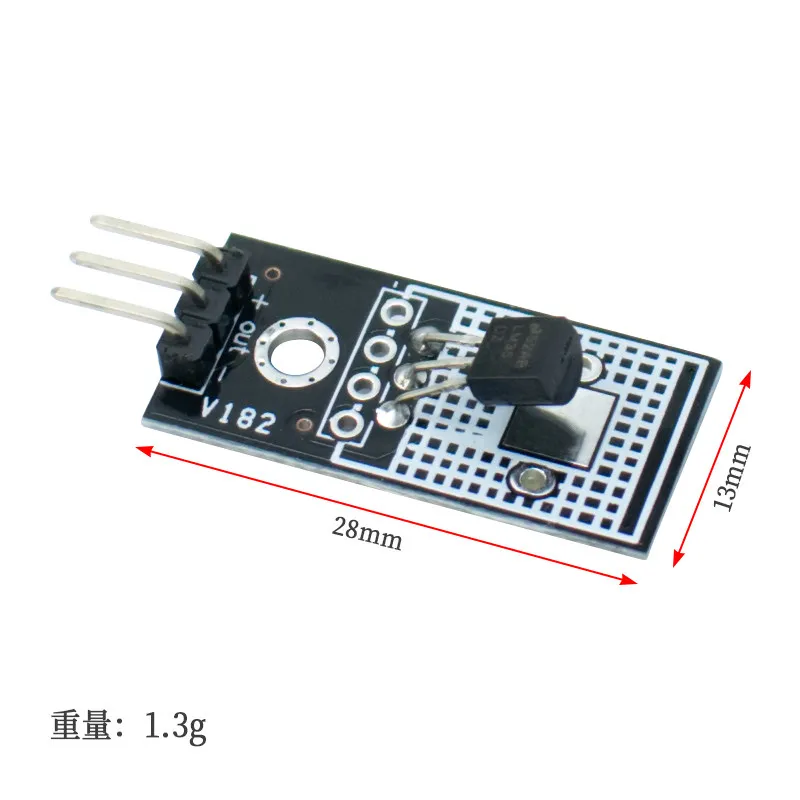 LM35D Analog Temperature Sensor Module, LM35 Temperature Measurement, Smart Car Accessories, Electronic Building Blocks, MOQ 10