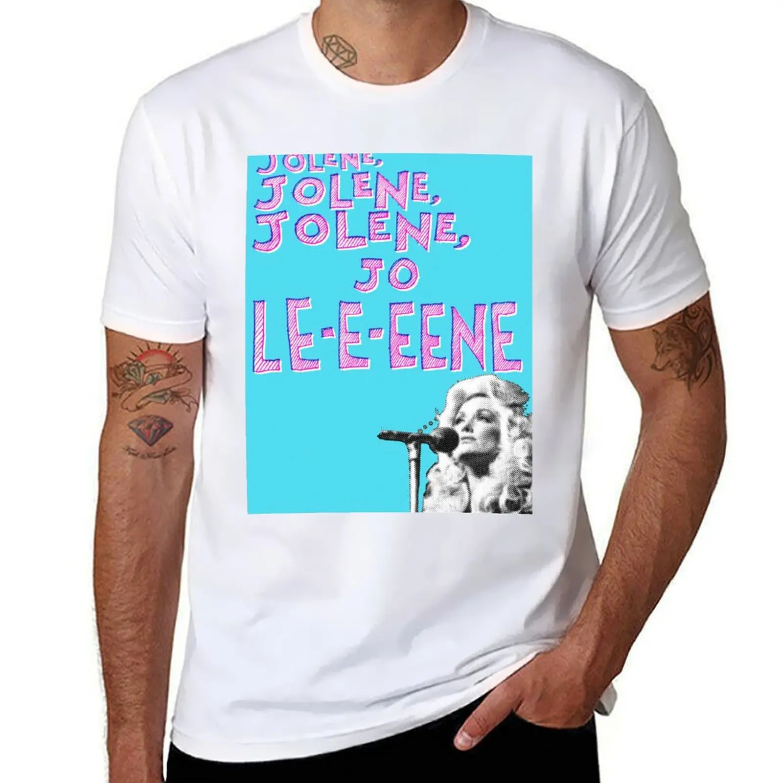 

Dolly Parton Jolene T-Shirt t shirts for man cotton funny cotton t shirts high quality T-Shirt