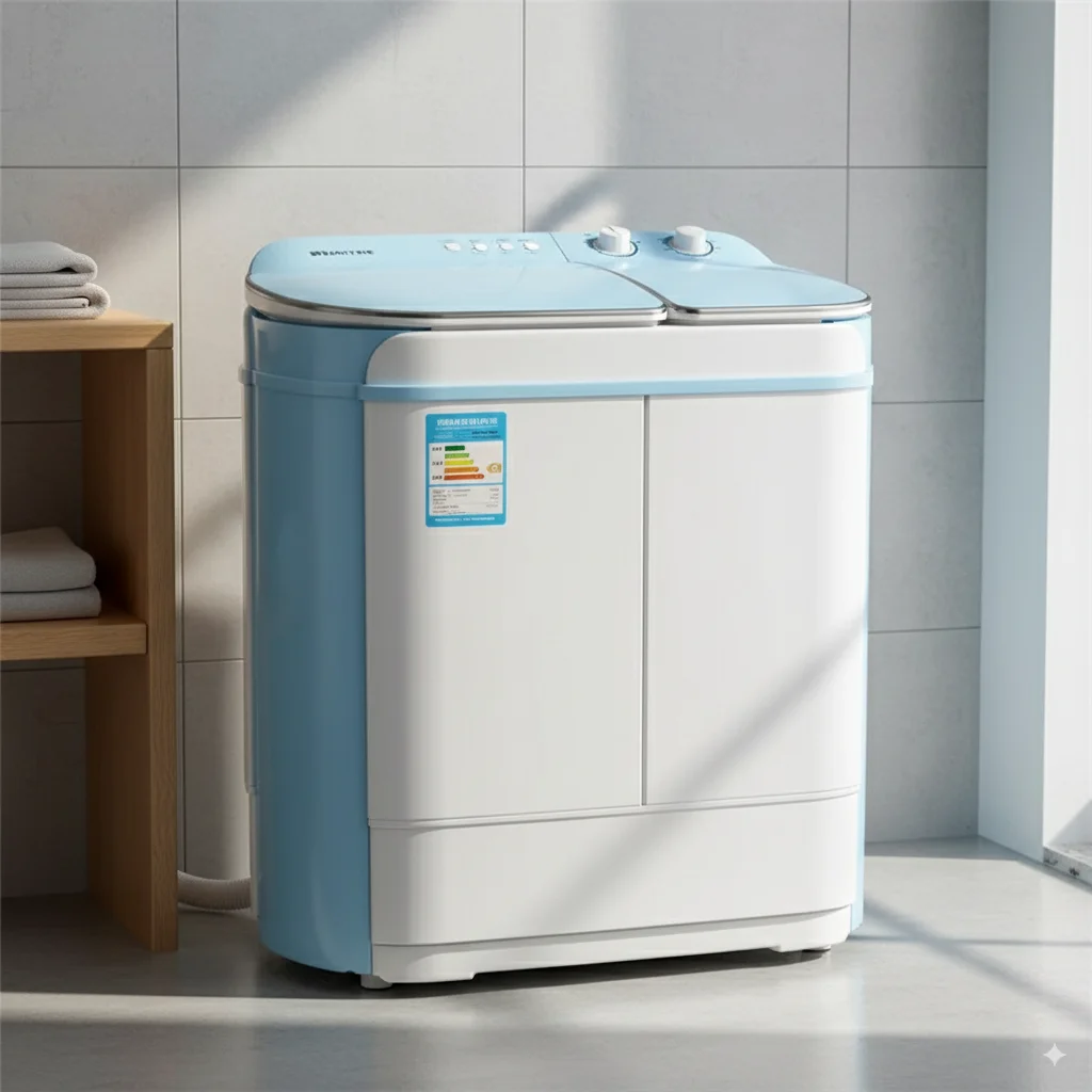 Double-cylinder Washing Machine Double Bucket Semi-automatic Special Elution For Underwear