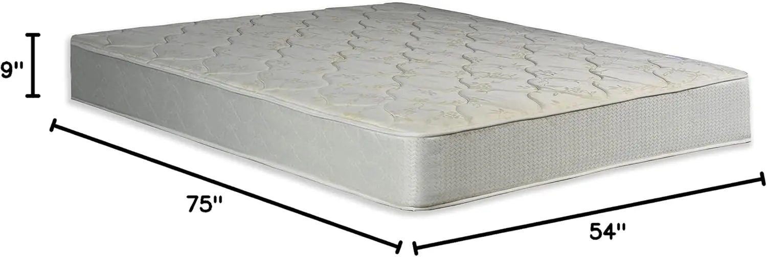 9-Inch Gentle Firm Tight top Innerspring Mattress, Full