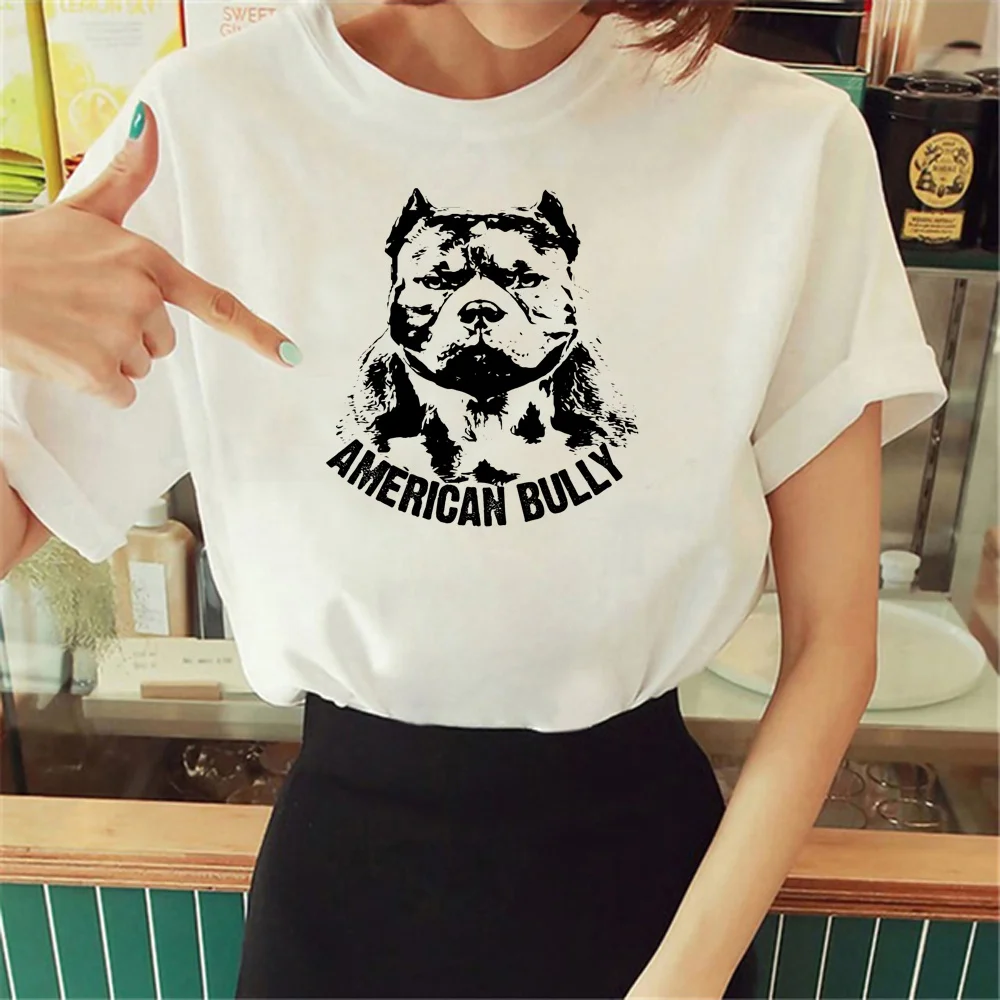 American Bully Tee women summer funny t shirt girl manga anime funny clothing