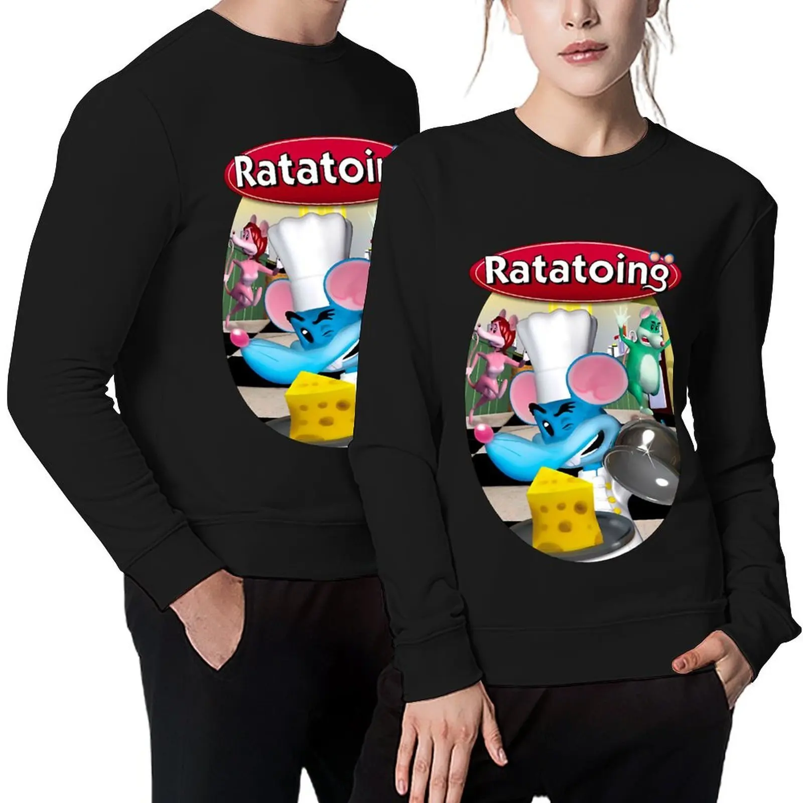 

Ratatoing Logo Pullover clothes for men men clothing men wear men's winter sweater sweatshirt