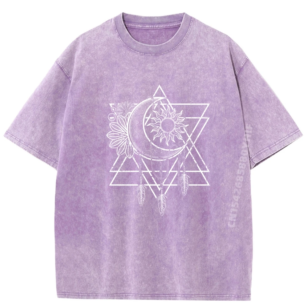 الشمس لونا ستارغازر علم الفلك السماوية الجسم الهلال القمر مضحك قميص رجالي جودة عالية مريحة غسلها تي شيرت