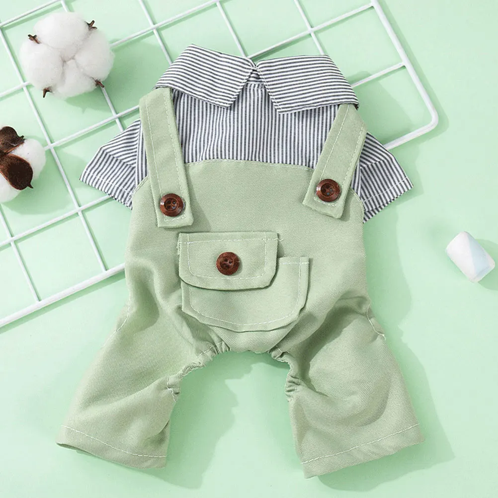 

Dog Overalls Cute Clothes Puppy Outfits Small Clothing Spring Apparel Comfortable