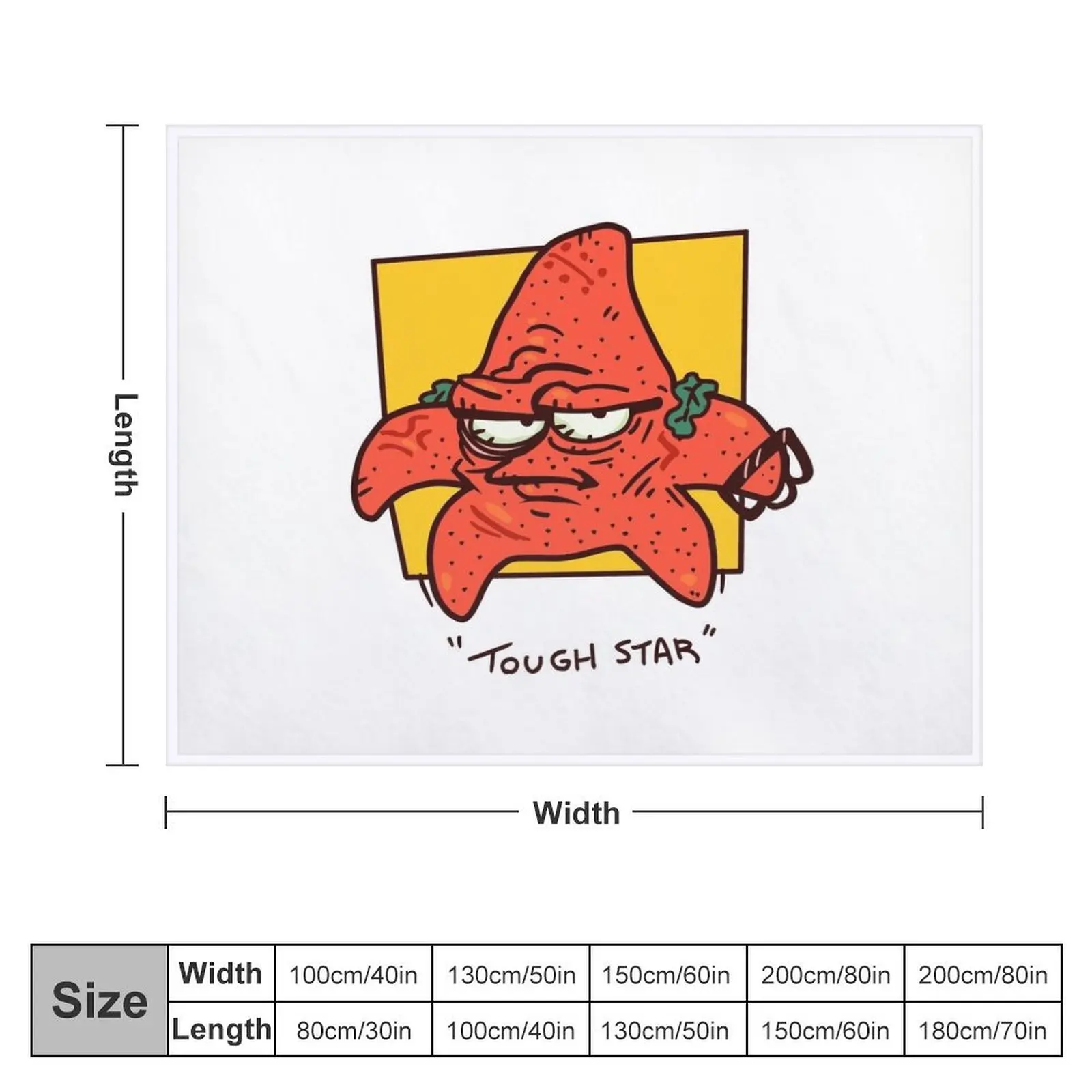 Tough star Throw Blanket Polar blankets ands Soft Beds Blankets