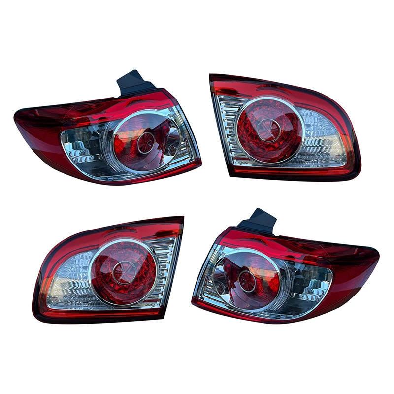 Car Red Rear Tail Light Cove For Hyundai Santa Fe 2010 2011 2012 Brake Lamp Cove 924020W500 924010W500 924062B500 924050W500