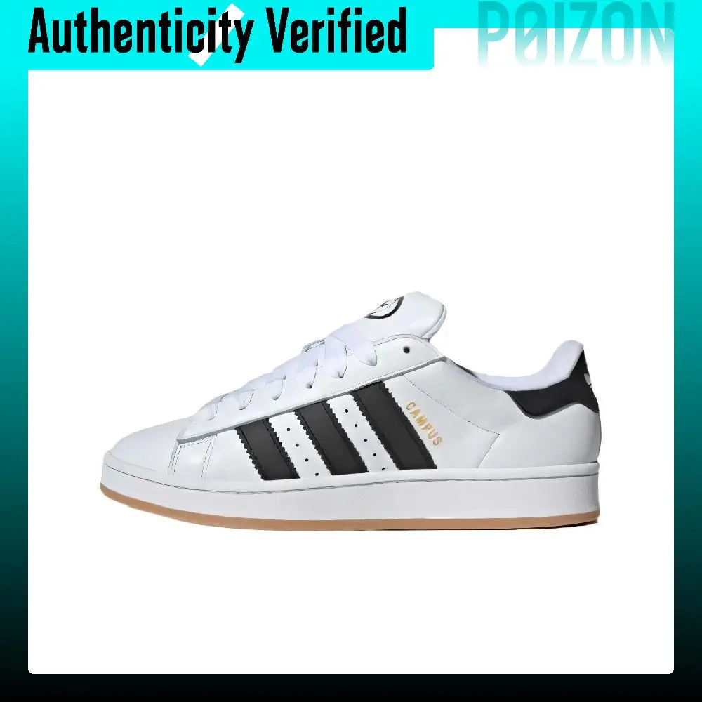 Adidas Originals CAMPUS 00s Leather Low top Casual Shoes Unisex White JP9998