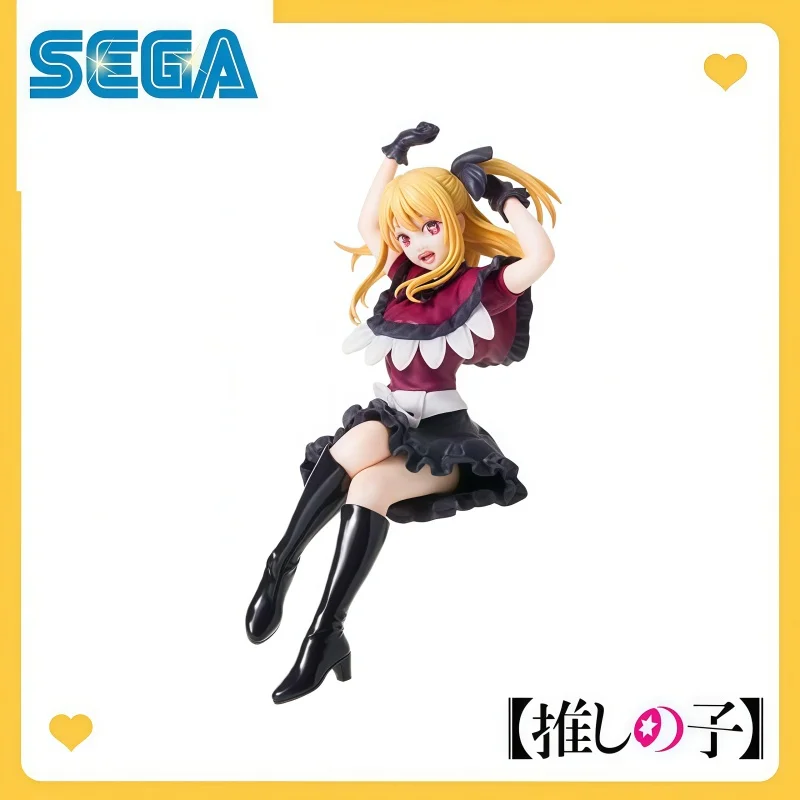 มีสินค้าในสต็อก ของแท้ 100% ฟิกเกอร์แอคชั่น SEGA Oshi No Ko โฮชิโนะ รุบิ ของใหม่แกะกล่อง อุปกรณ์เสริมอนิเมะ ของเล่นสะสม โมเดล