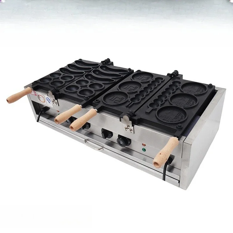 Smile egg machine double spell banana roasting machine Internet celebrity snack smiley egg + banana roast