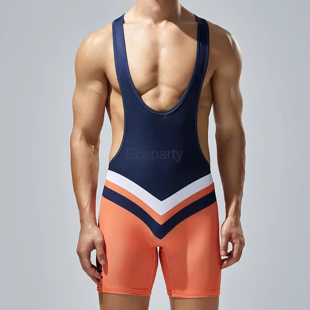 Ropa interior sexy para hombre, mono moldeador de cuerpo para el hogar sin costuras, chaleco de gimnasio de una pieza para hombre, mono cómodo