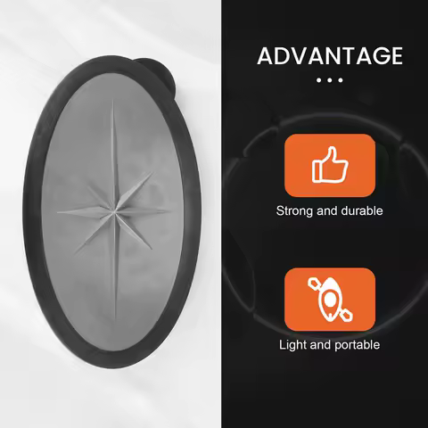 Kayak Hatch Cover Kayak Rowing Boat Deck Plate Kayak Boat Deck Hatch Cover Waterproof Kayak Boat Accessories