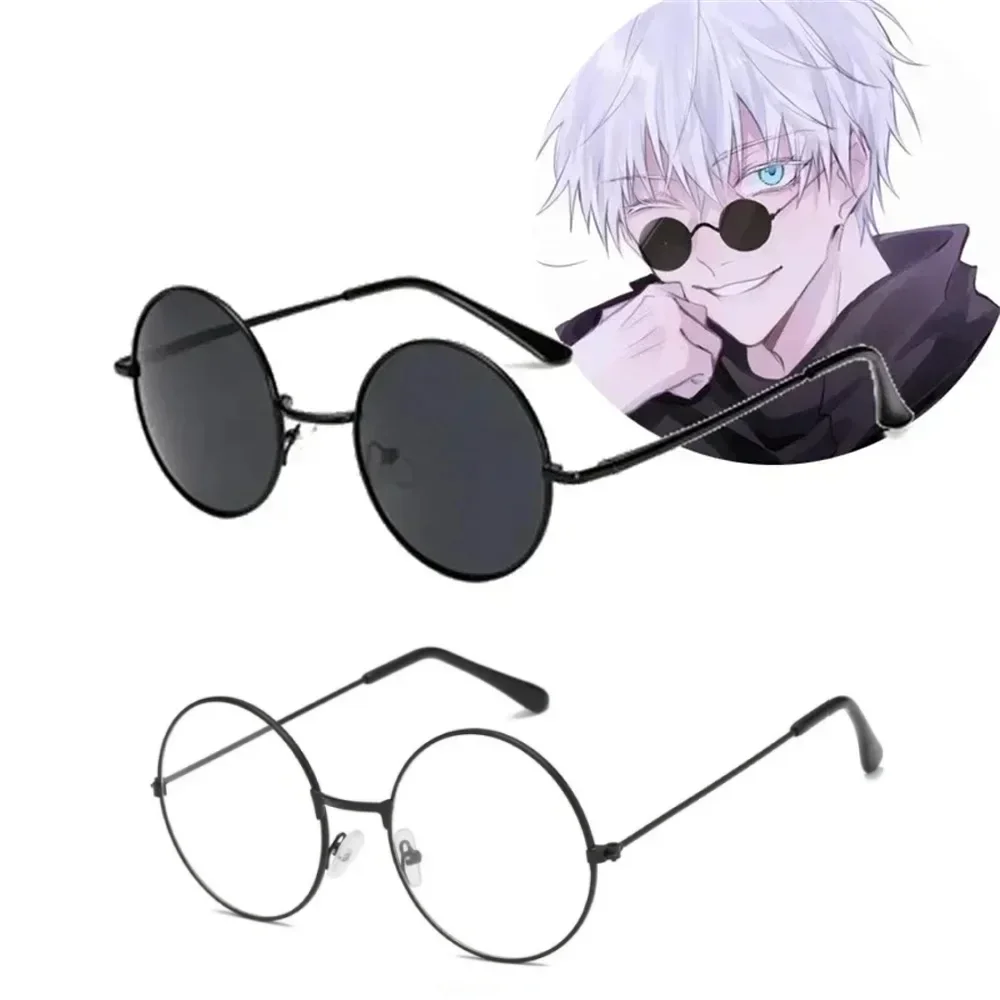 

Хэллоуин косплей аниме очки аксессуары круглые очки в металлической оправе плоские ретро художественные очки аниме одежда для взрослых реквизит подарок