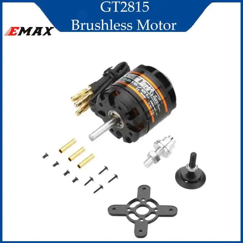

EMAX Outrunner GT Series 5mm Shaft 2-3S GT2815 1500KV 1280KV 1100KV for Aircraft Electric Fix Wing Drone Brushless Motor RC