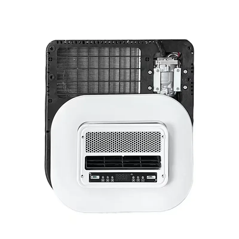 for OGMIE D350S-B New Roof Vehicle Electric Automatic 12V 24V DC Inverter Air Conditioning Unit 1800W Refrigeration 960W