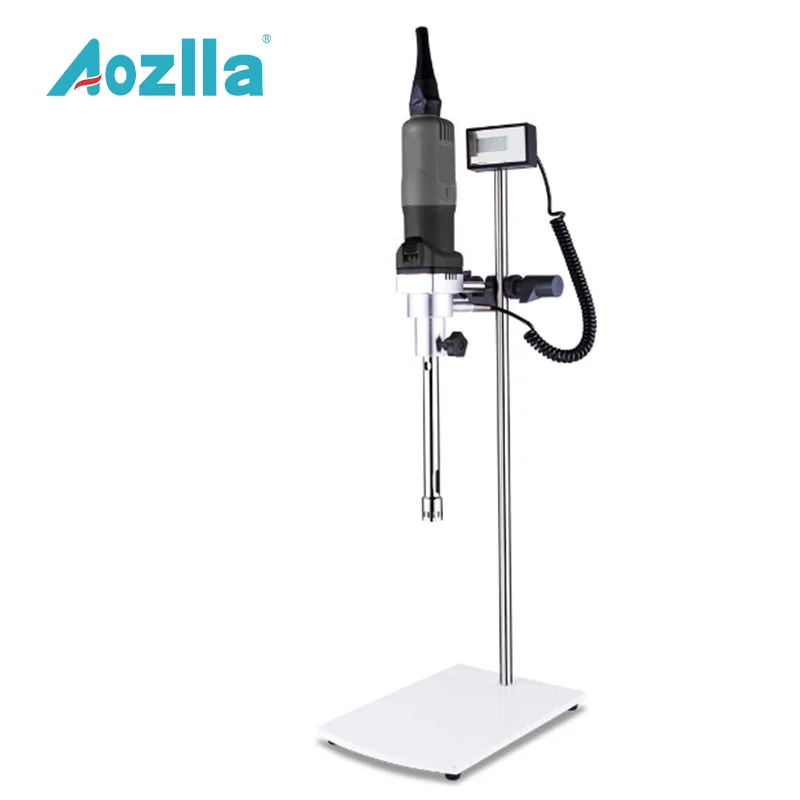 Homogenizer Dispersi Kecepatan Tinggi Laboratorium Dengan Layar Digital Homogenizer Geser Tinggi