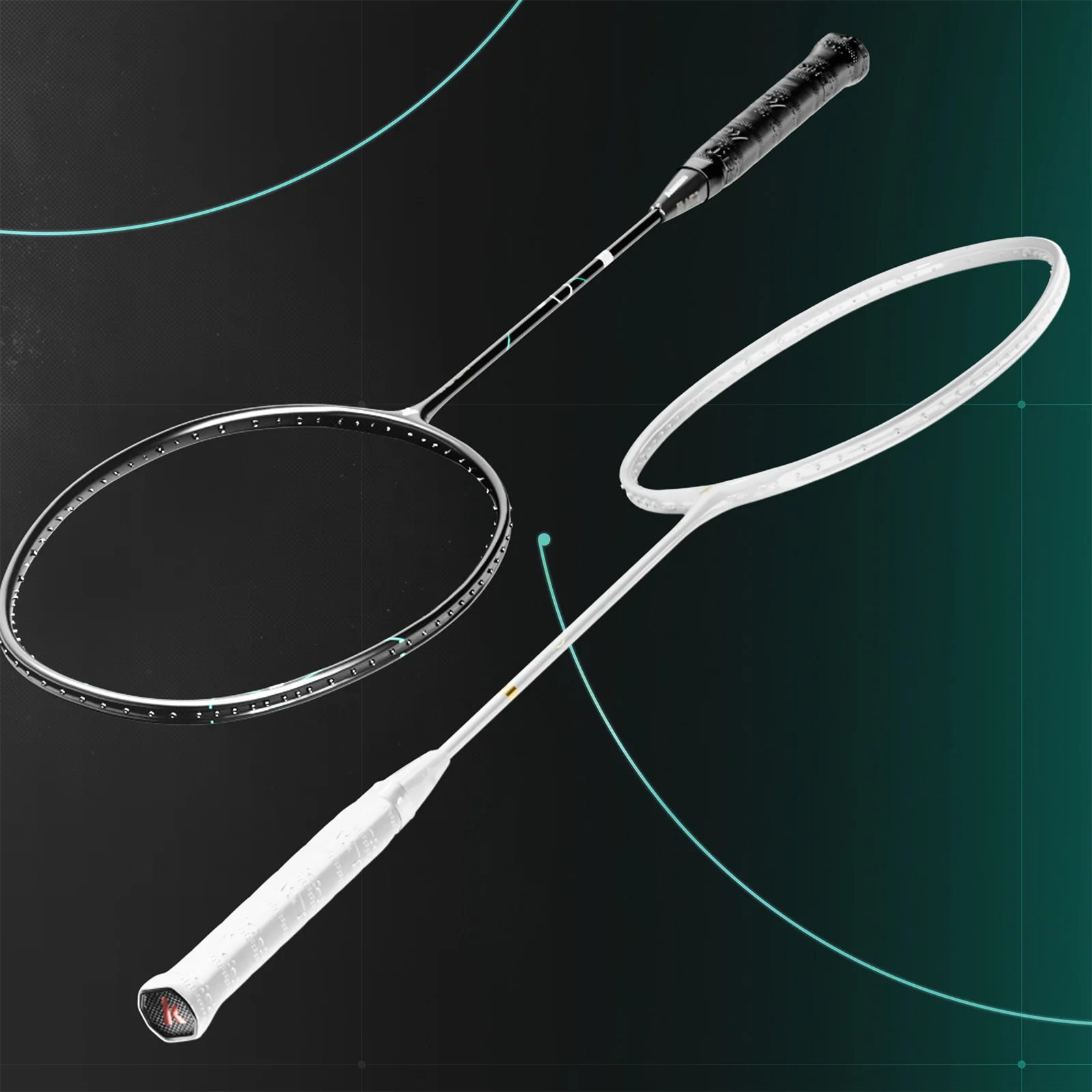 Kawasaki TRAVERSE·GALAXY Badminton Racket 2025 EUROPEAN PRODUCT DESIGN AWARD Professional offensive raquette badminton