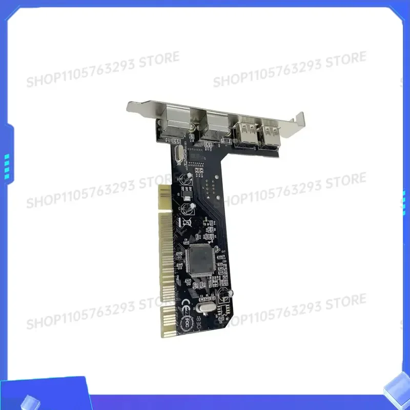 for PCI 32bit to 2x PS2 PS/2 + 2x USB 2.0 Port Keyboard Mouse Adapter Card for PC