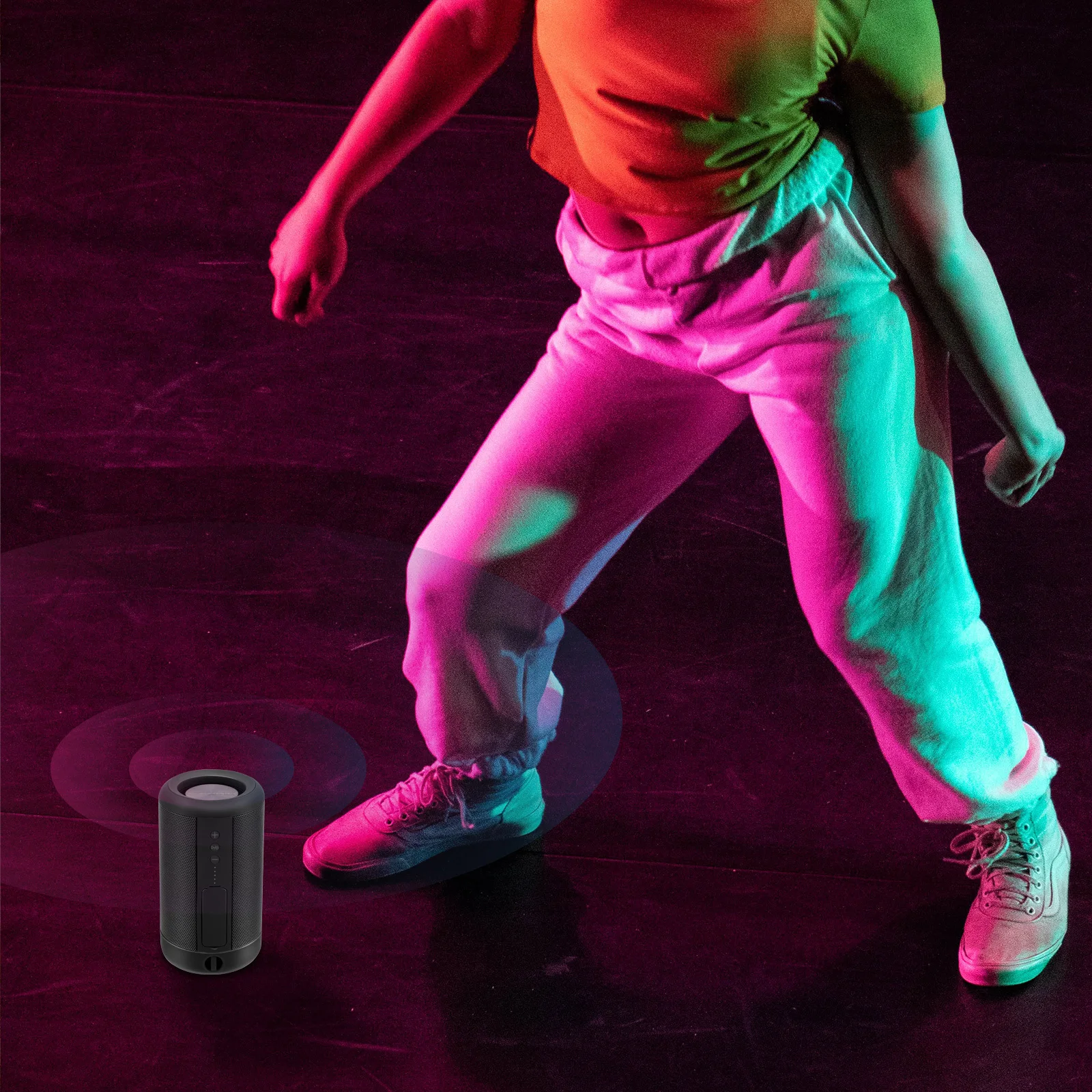 1 قطعة مكبر صوت لاسلكي عالي الطاقة مدمج ومكبر صوت مزدوج تصميم صوت قوي للمنزل والمكتب صندوق مكبر صوت خارجي لسطح المكتب USB