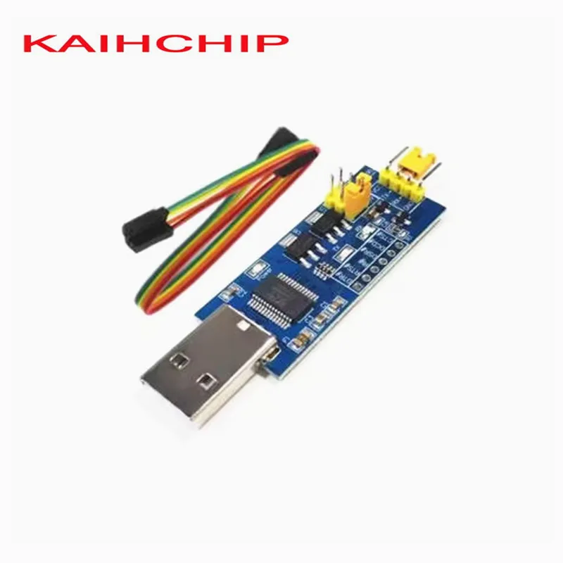 USB to TTL Converter USB to UART Module 5V/3.3V/1.8V FT232RL Code Programmer Downloader Suitable for Industrial Occasions