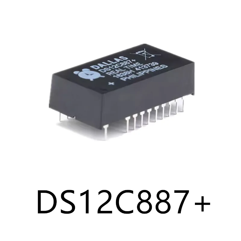 Ds12c887 EDIP-24 Real-Clock RTC Uniwersalna konfiguracja BOM Pojedyncza zintegrowana naszywka