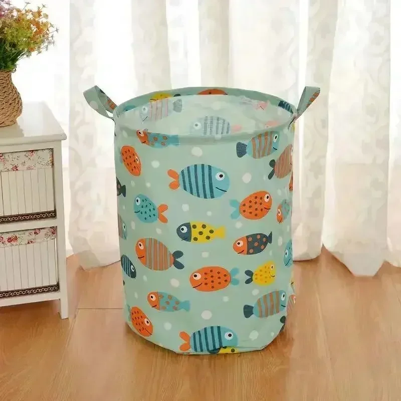 Large Foldable Storage Basket Waterproof Collapsible Bin Practical Organizer For Laundry Toy Daily Home And Bathroom Arrangement view 6