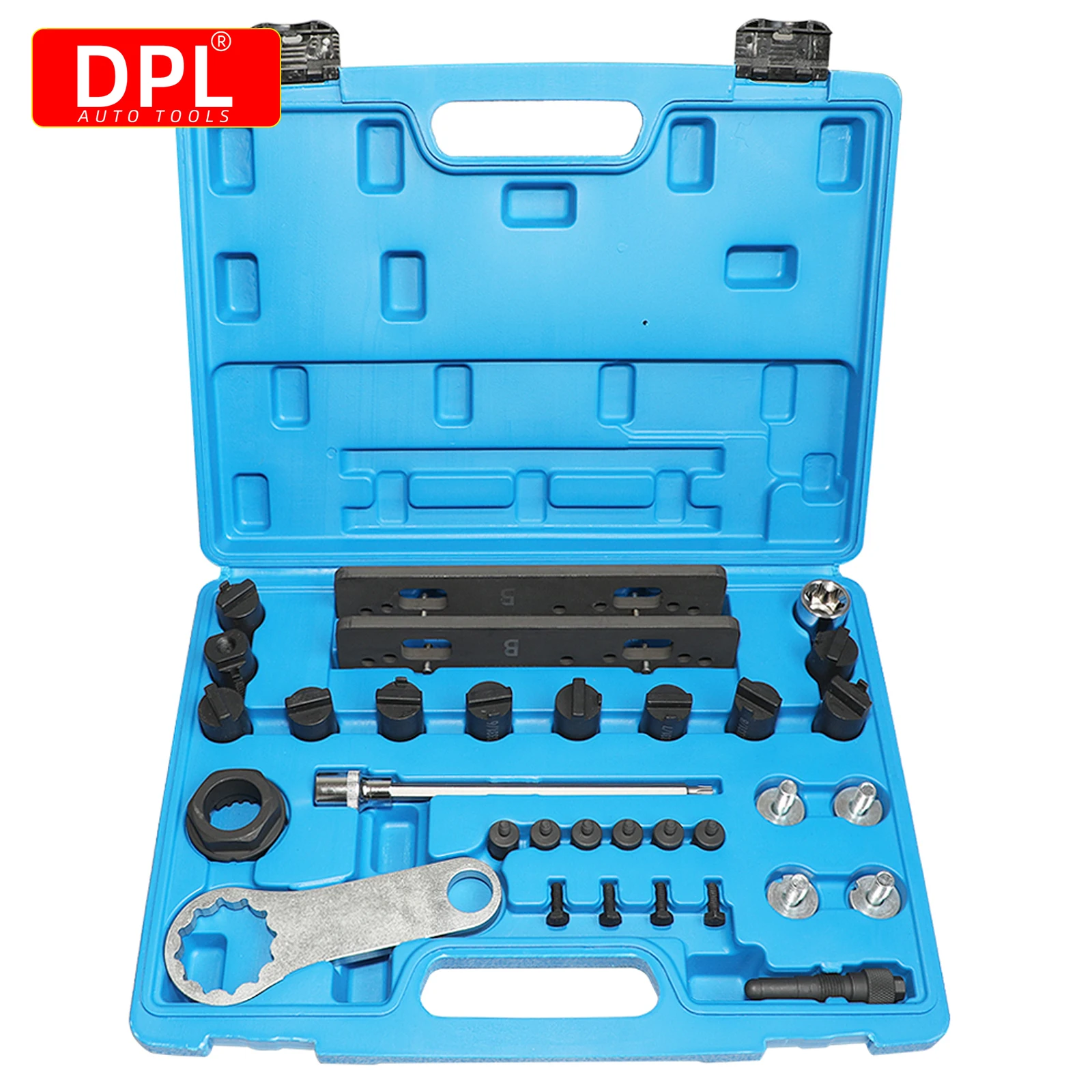 

Applicable for Audi Porsche T40331 camshaft locking timing tool kit 3.0tfsi 2.9tfsi engine, adding T90001 locking tool 3.0T 2.9T