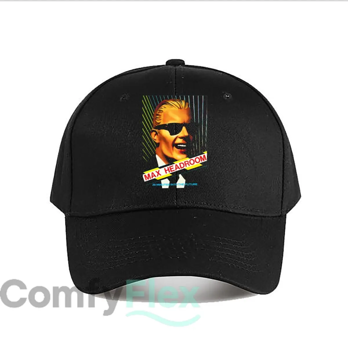 Max Headroom A Blast from the Past Baseball Cap Fashion Outdoor Sports Sunhat Men Snapback Cap Women's