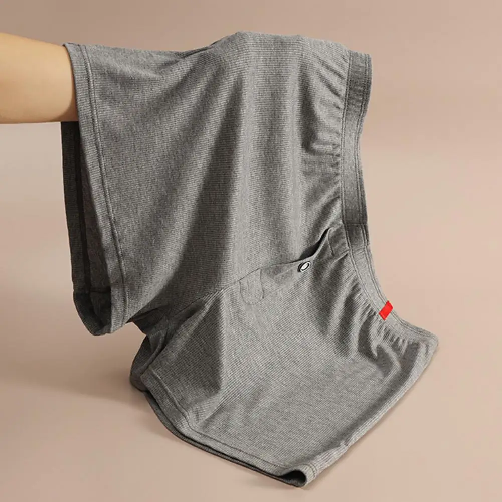 

Мужское нижнее белье с деталями декоративной отделки, мужские боксеры из мягкой дышащей ткани, с эластичным поясом и застежкой на пуговицах спереди