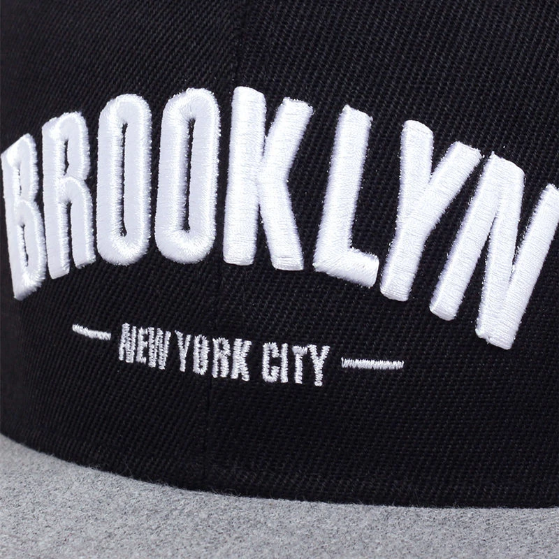 BROOKLYN Baseball Cap adjustable Hip Hop snapback Hat For Men Women adult headwear outdoor casual Sun Hats Trucker Caps