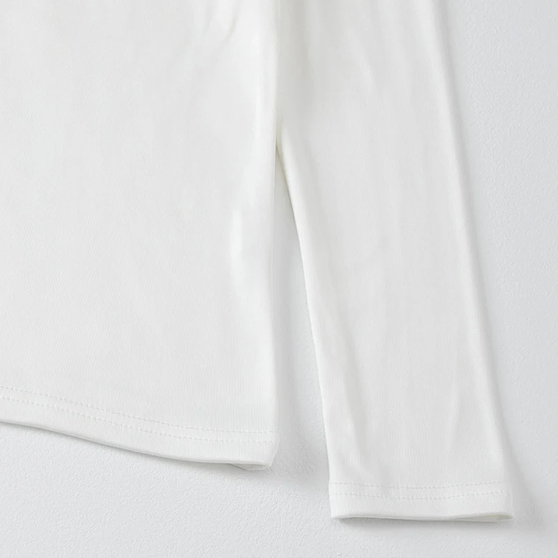 1/3 Stück Damen-Oberteil in Übergröße, warm, für Herbst/Winter, einfarbig, modisch, mit hohem Kragen, langärmelig, lässig, für den Alltag, Sport, bequem, trendig – Detail 22