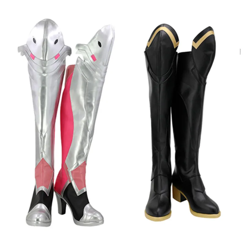 Cosplay Mercy Angela Cosplay Sapatos, Acessório Trajes de Halloween, Botas Personalizadas, OW