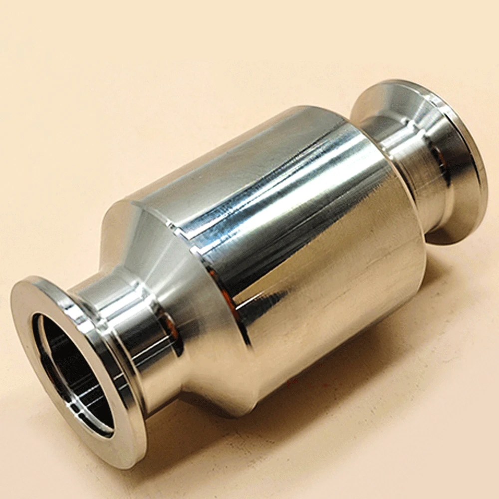 Kf16 kf25 kf40 kf 50 kf63 kf80 kf100 304 Inline-Einweg-Rückschlag ventil aus Edelstahl für Vakuumpumpe Homebrew – Detail 2