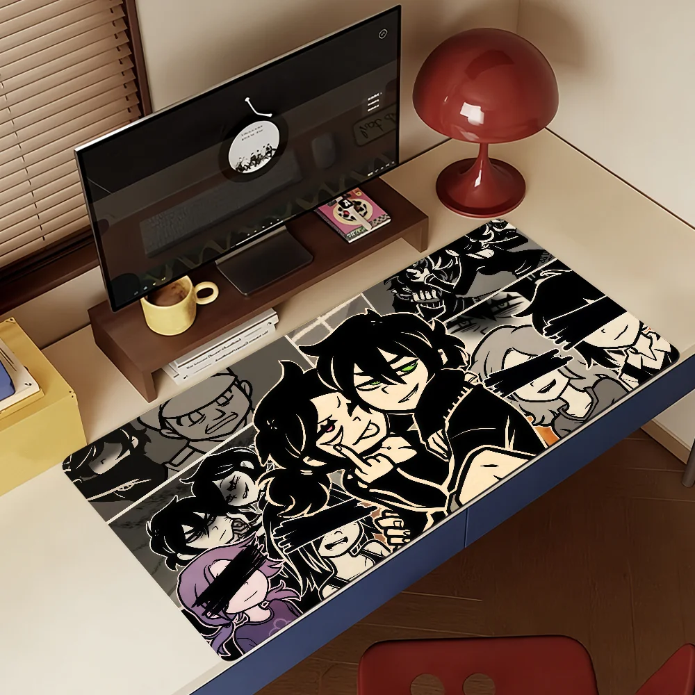 

Game The Coffin of Andy and Leyley Mouse Pad Non-slip Rubber Computer Mat Gamer Balance Decoracion Deskmat Laptop Office Large