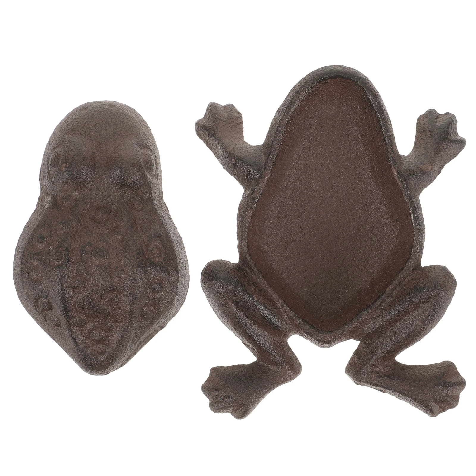 في الهواء الطلق الضفدع على شكل مفتاح صندوق تخزين حامل مخفي إخفاء حديقة ساحة ديكور آمن تخزين الحاويات صندوق شكل الضفدع #4